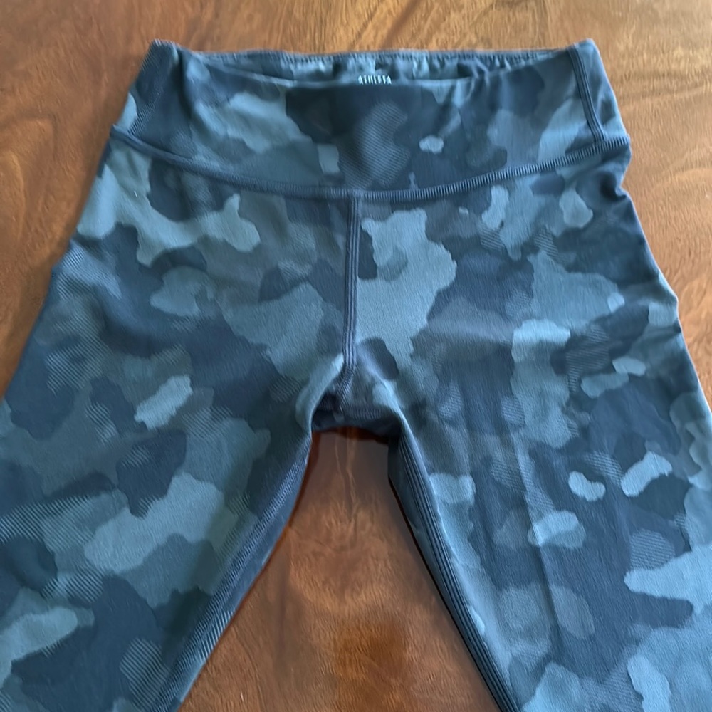Athlete Girl Chit Chat Camo Tight. Girls Large (12)